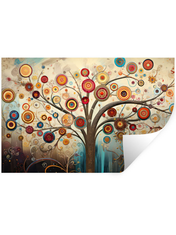 Wandtattoo Stilvoller Baum