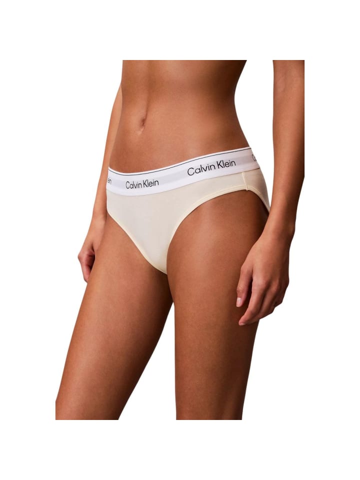 Beige Baumwolle Slip