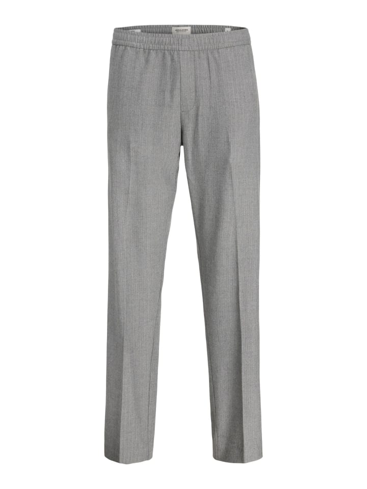 Klassische Hosen in Grey Melange