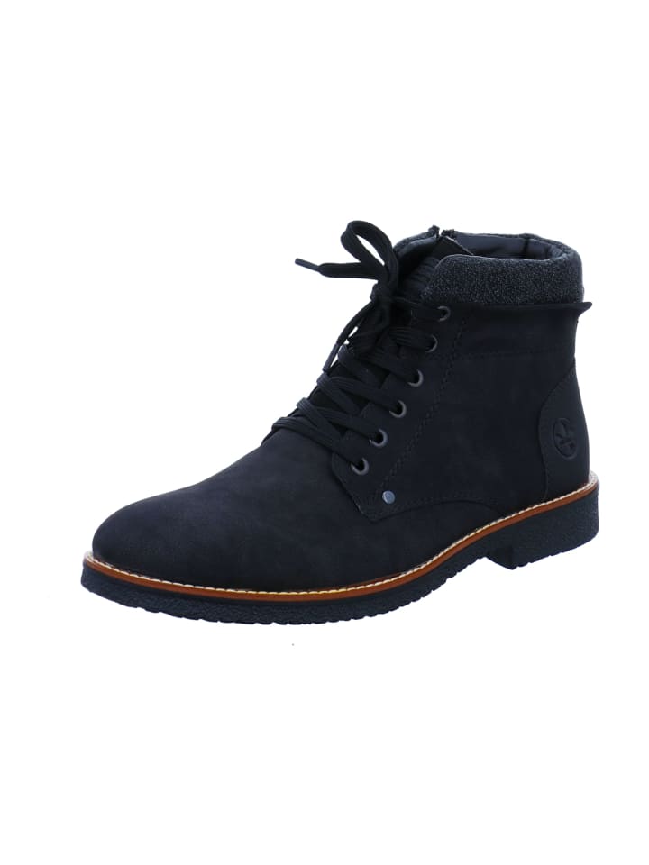 Schnürboots in Schwarz