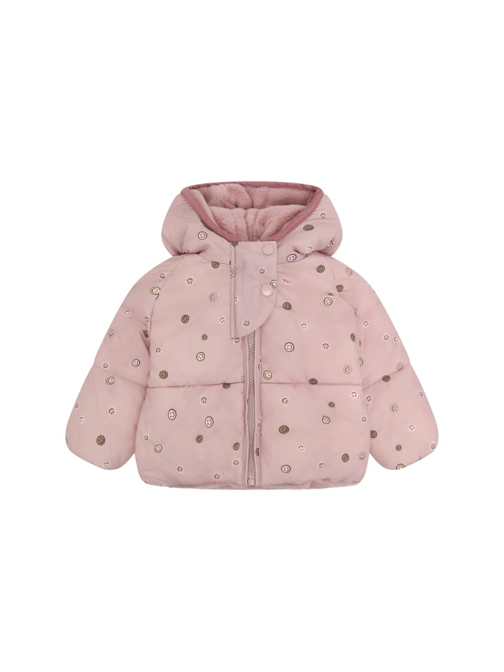 Winter Jacke - Reversible in Adobe Rose