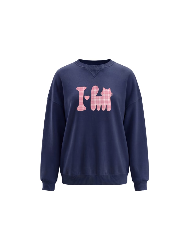 Women Sweatshirt in Navy