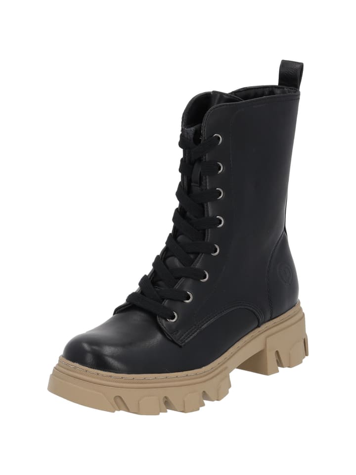 Schnürstiefel Lefkada 2 in Schwarz