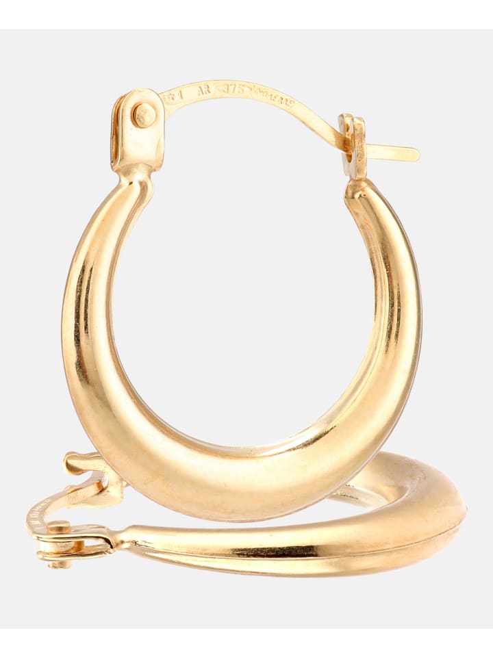 Creolen aus 375 Gelbgold