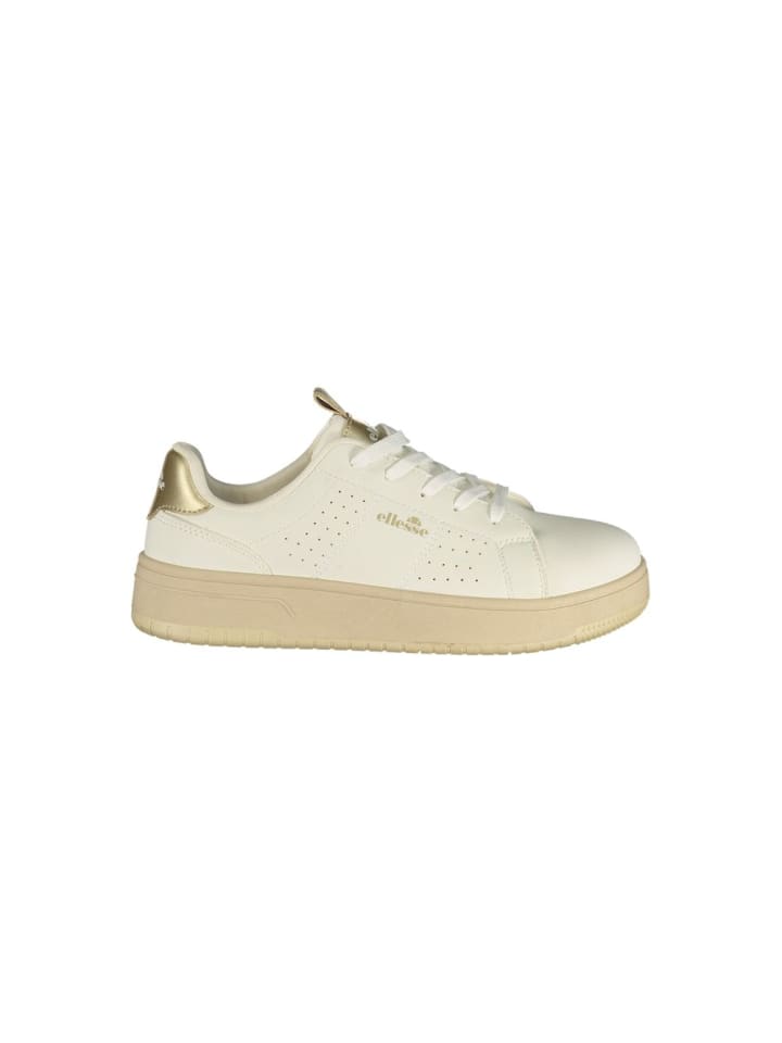 Weiß Damen Sneaker aus Polyurethan