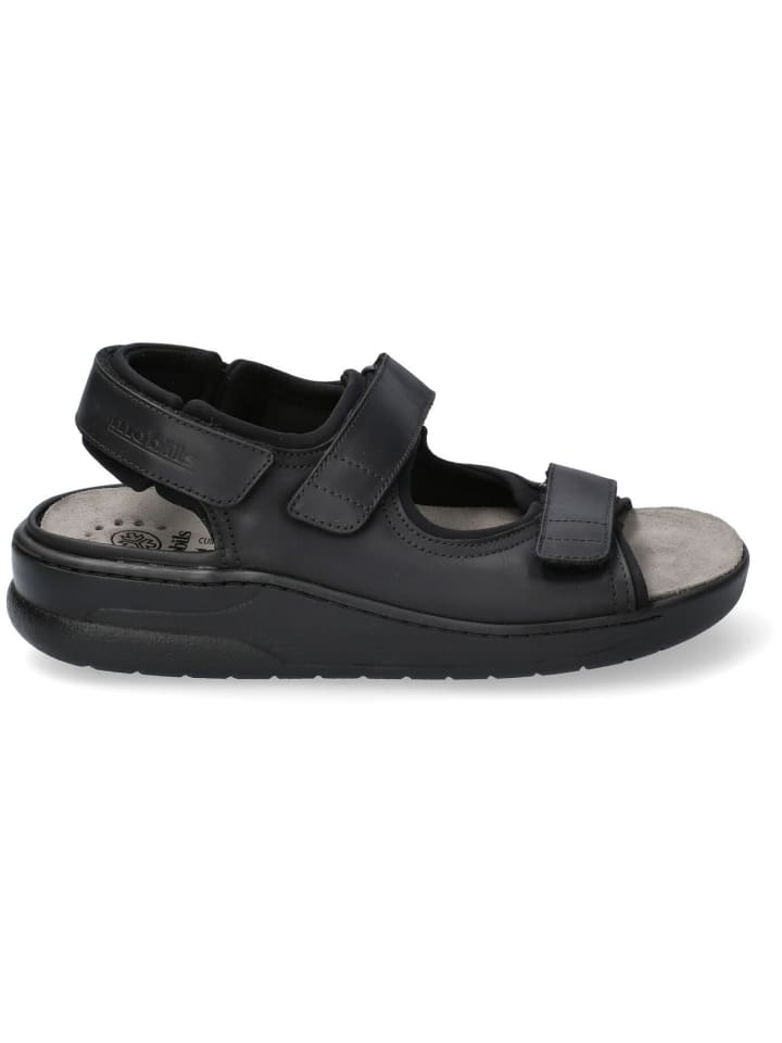 Sandale in schwarz
