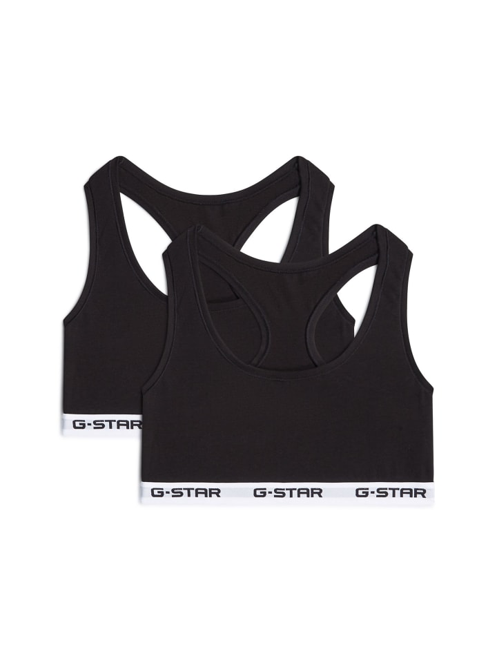 Racerback Bralette 2er-Pack MULTI 2