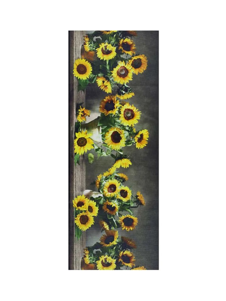 Läufer RICCI SUNFLOWERS in gelb
