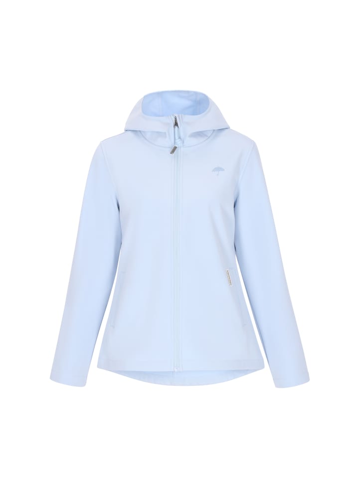 Women Softshell Jacket in light blue