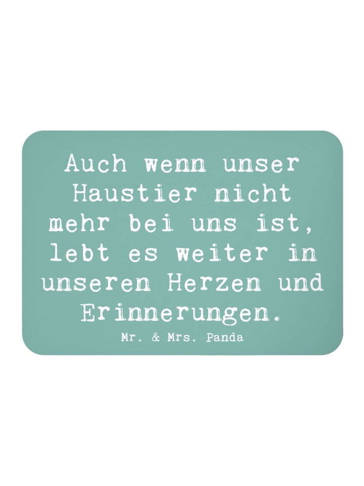 Kühlschrankmagnet Spruch Trauerbewältigung nach... in Meeresbrise