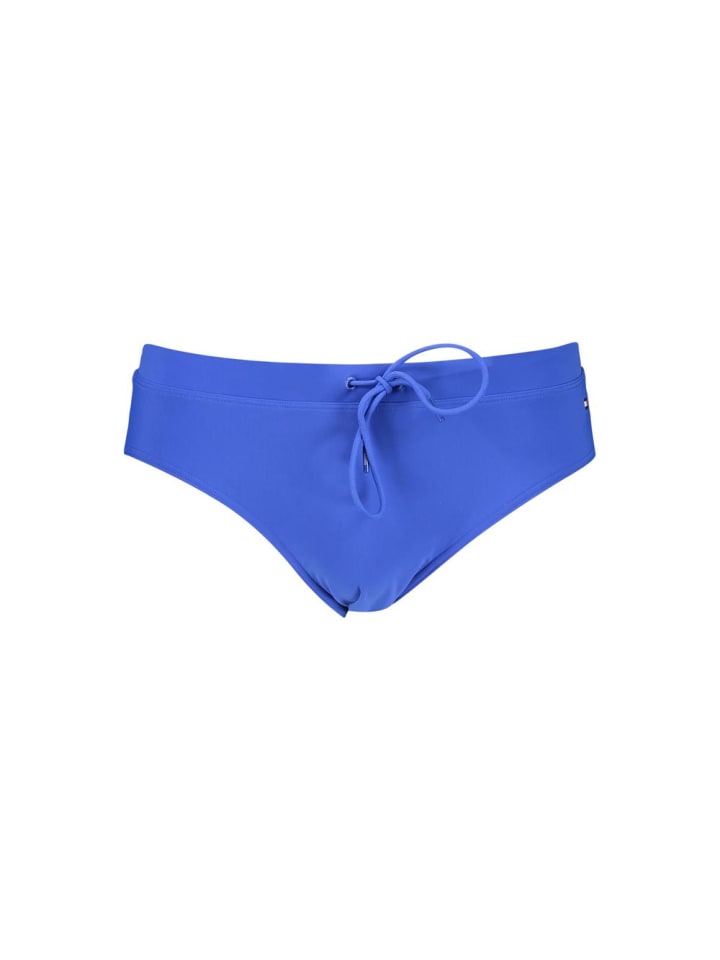 Blau Polyester Herren Badebekleidung