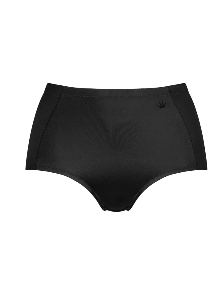 High Panty in Schwarz
