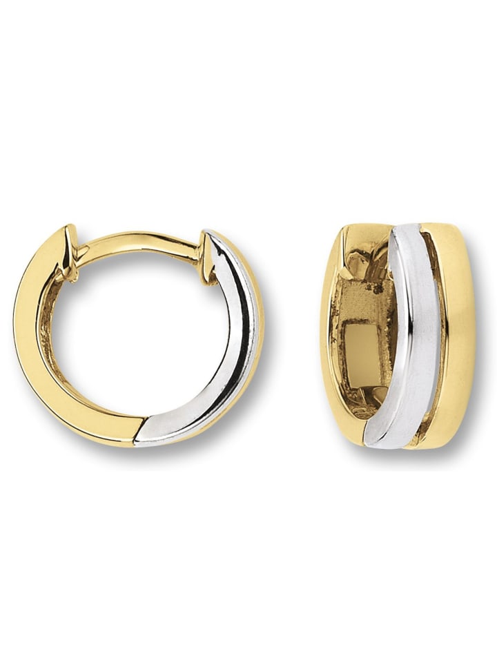 Ohrringe Creolen aus 333 Gelbgold in gold