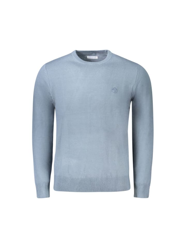Blau Acryl Herren Pullover