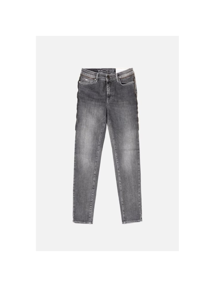 Grau Baumwolle Jeans Denim