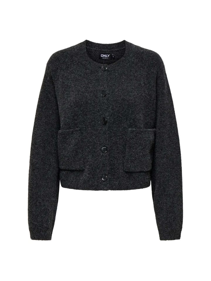 Strickjacke 1er Pack in Dunkelgrau