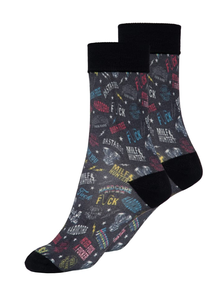 King Kerosin Socken Motorcycle Tools in schwarz
