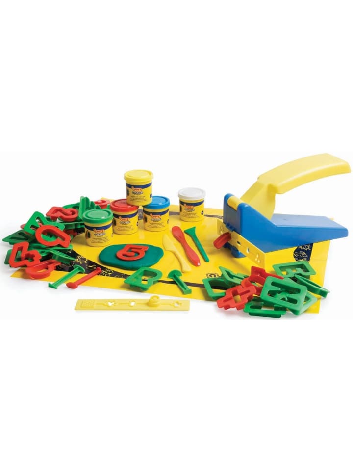 Knetmasse Soft Dough Blandiver Meine ersten Buchstaben und Zahlen