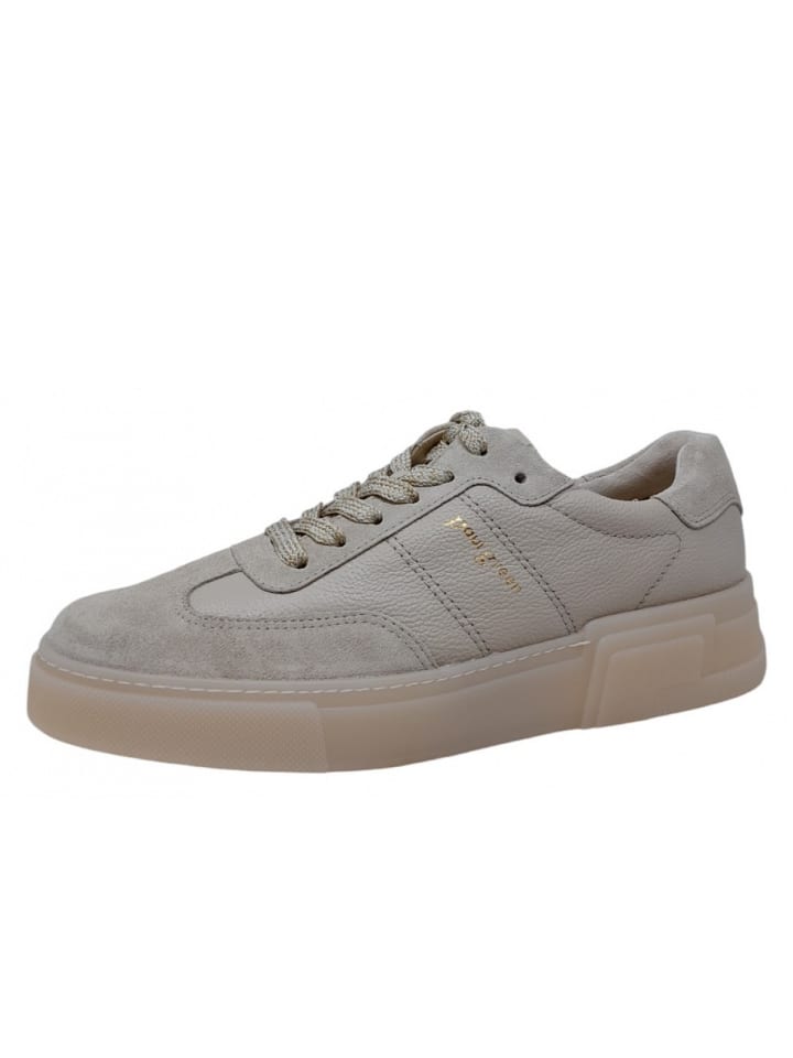 sportlicher Schnürer in Beige