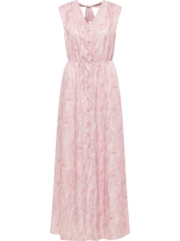 Damen Maxikleid in Rosa