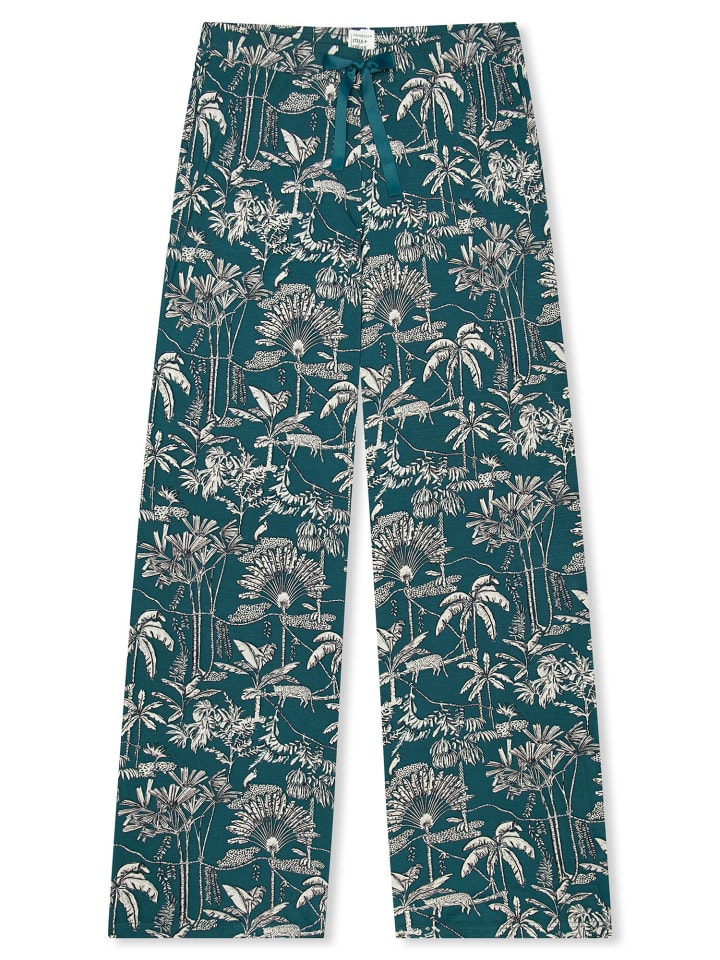 Pyjamahose Mix Relax in grün