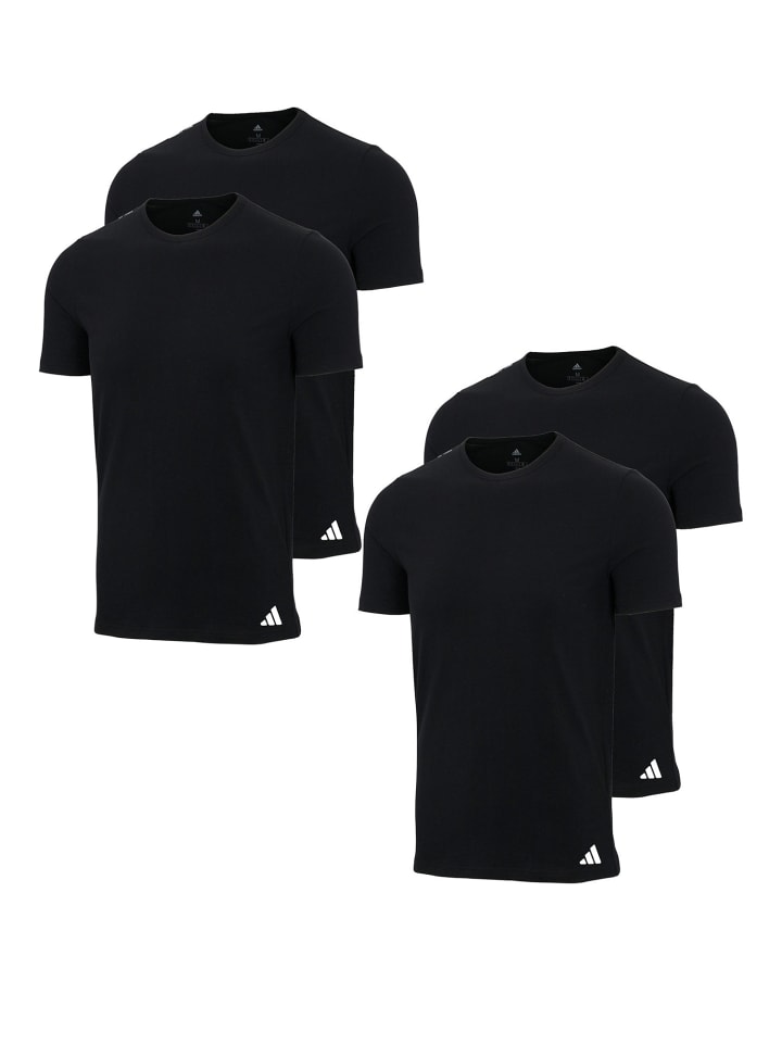 T-Shirt Active Core Cotton in Black