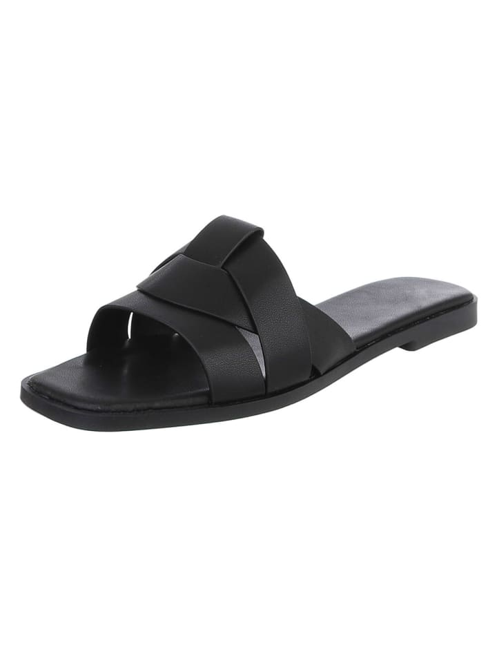 Sandale & Sandalette in Schwarz