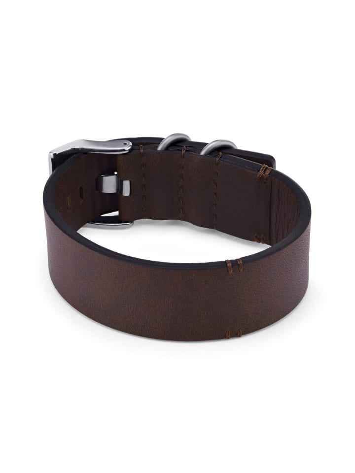 Armband The Wide Leather in braun