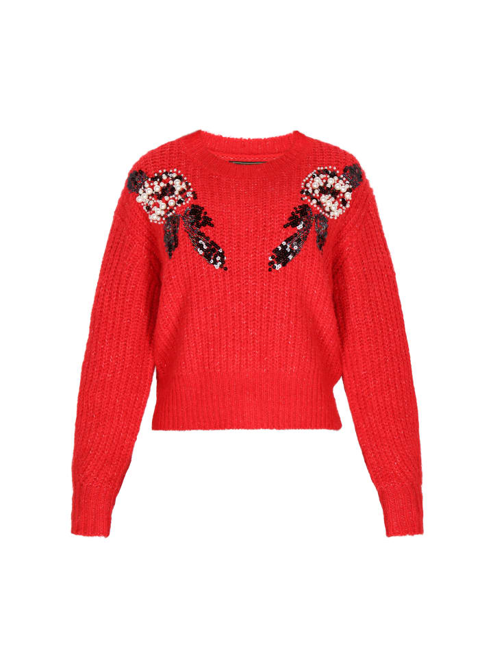 Women Sweater in red