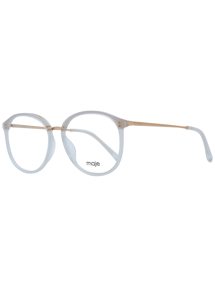 Damen Optische Fassungen Rund Weiß