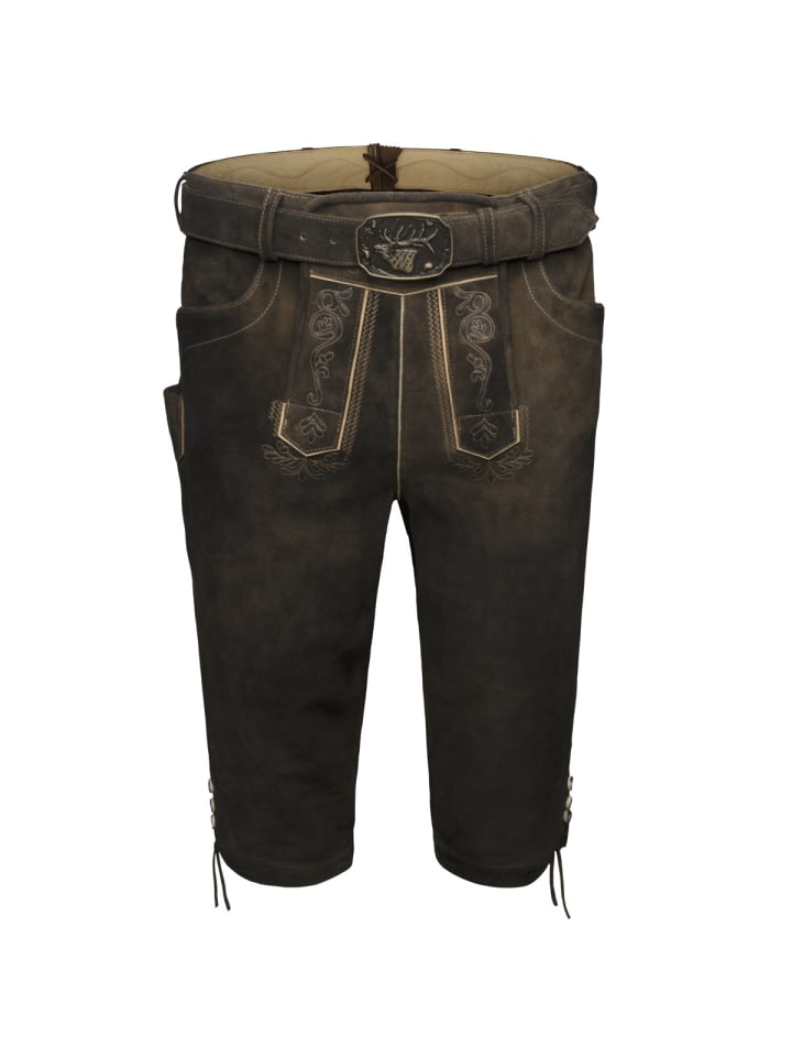 Lederhose Manching in braun