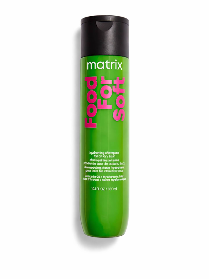 Food For Soft Feuchtigkeitsshampoo mit Hyaluronsäure und Avocadoöl, 300 ml