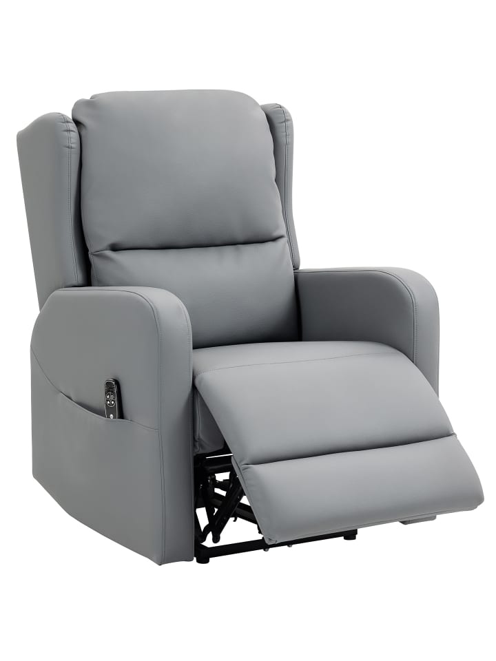 Massagesessel in Grau 89L x 77B x 107H cm
