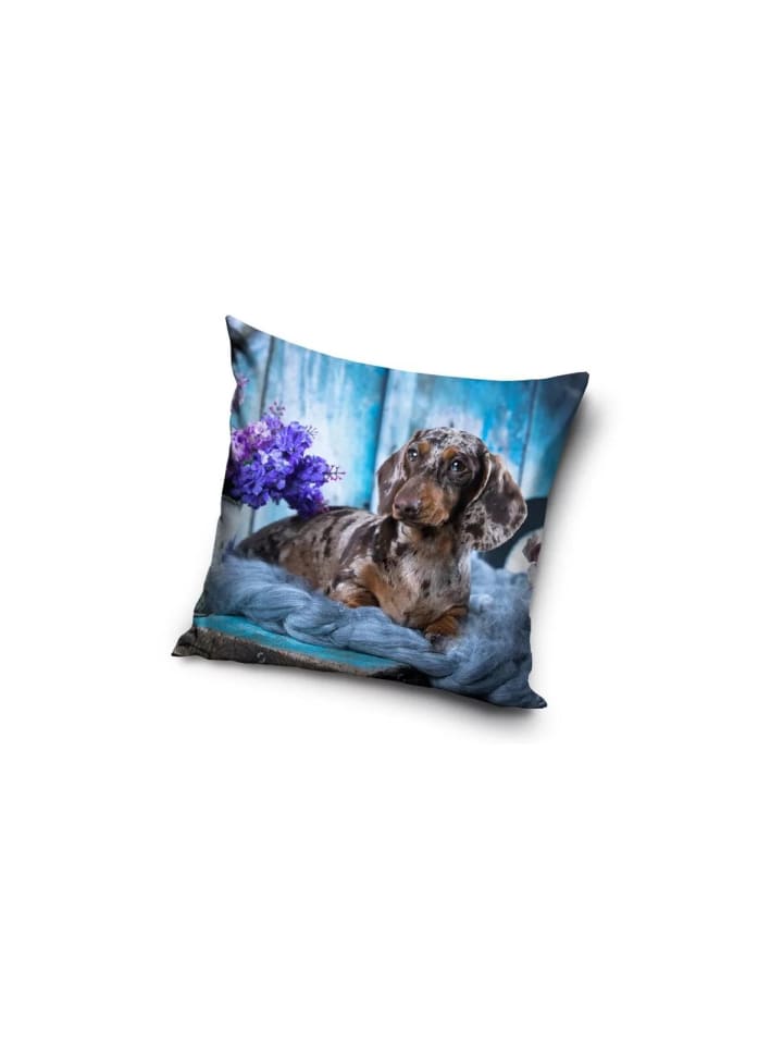 Hund Kissenbezug 40x40 cm