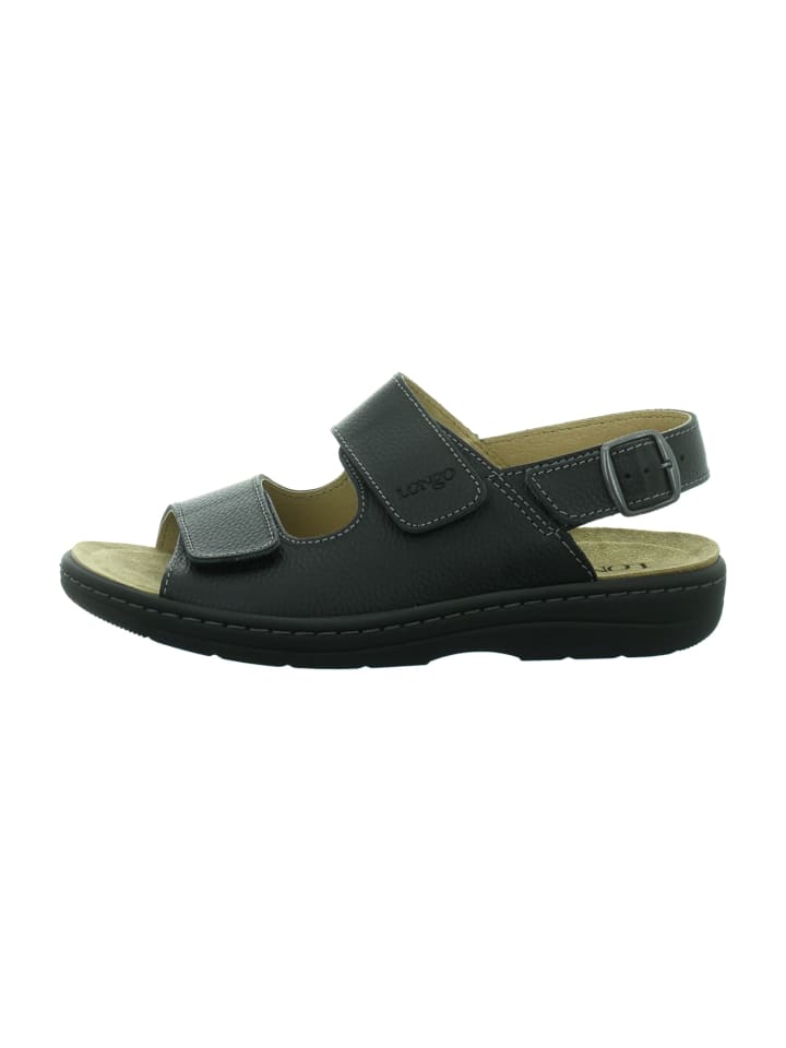 Komfort Sandalen in Schwarz