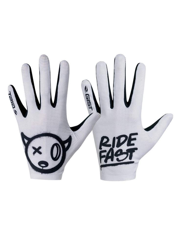 Fahrradhandschuhe  FASTER in weiß