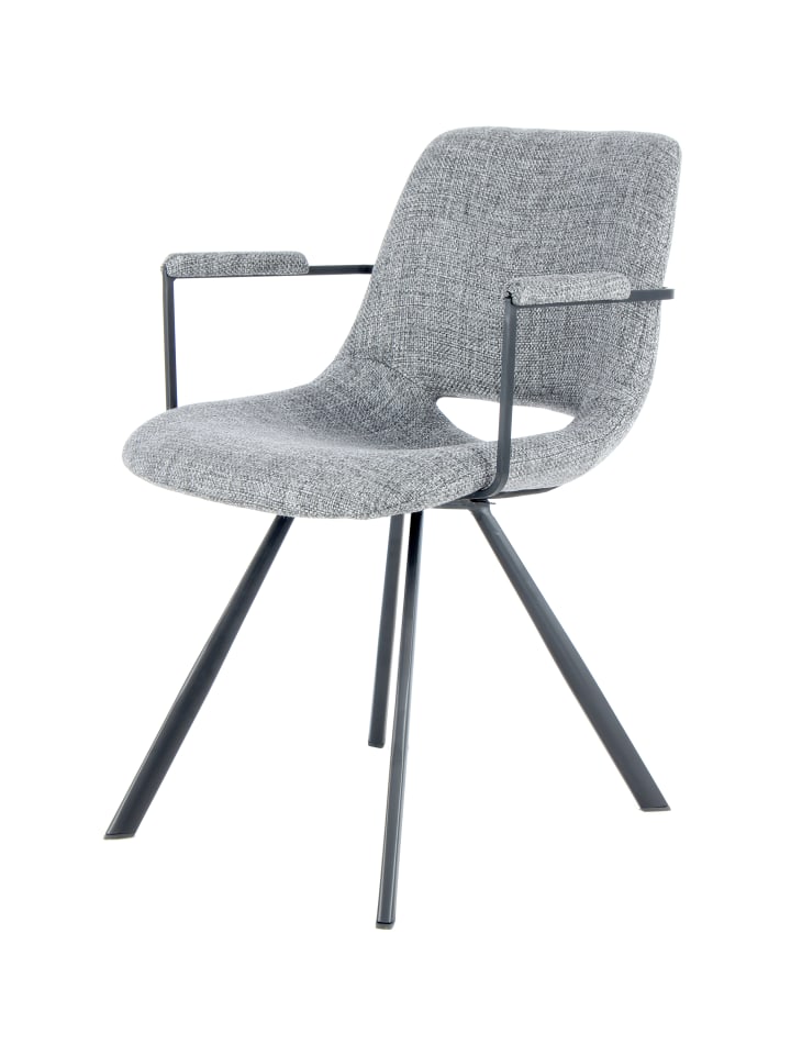 Stuhl Josephine 625 2er-Set in Grau