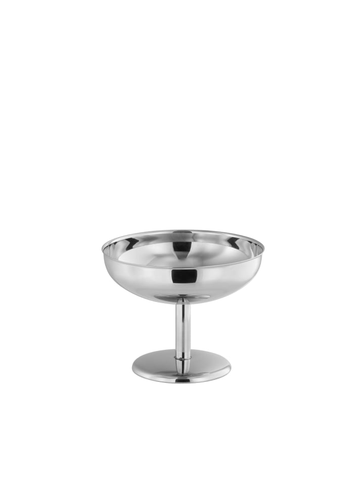 Eisbecher, 2er Set -FRIGIO- Ø 10,5 cm, H: 8,5 cm, 180 ml 18/8 Edelstahl