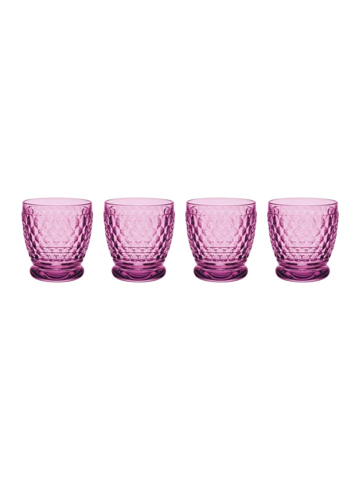 4er Set Becher Boston Coloured in Berry 330 ml