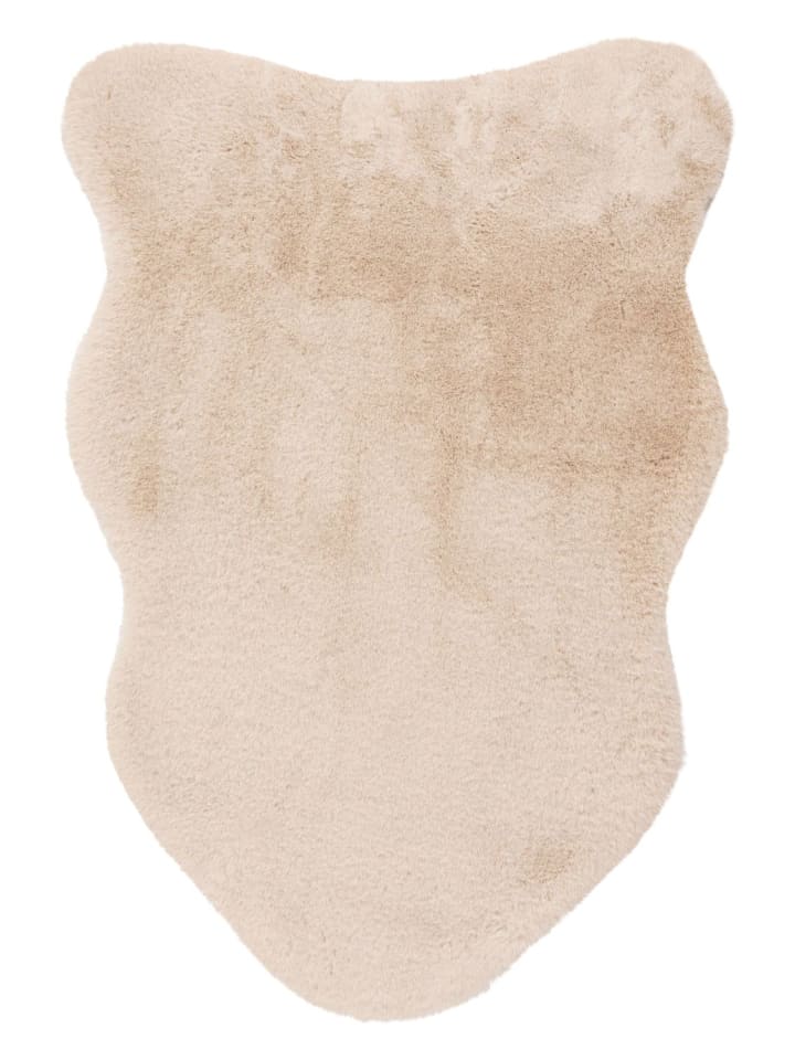 Sonderform Teppich Carolina Sheepskin 525 in Beige