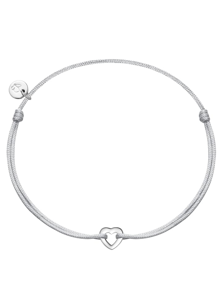 Armband Herz aus Sterling Silber in silber