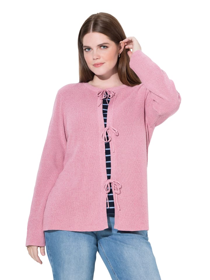 Strickjacke in light rose