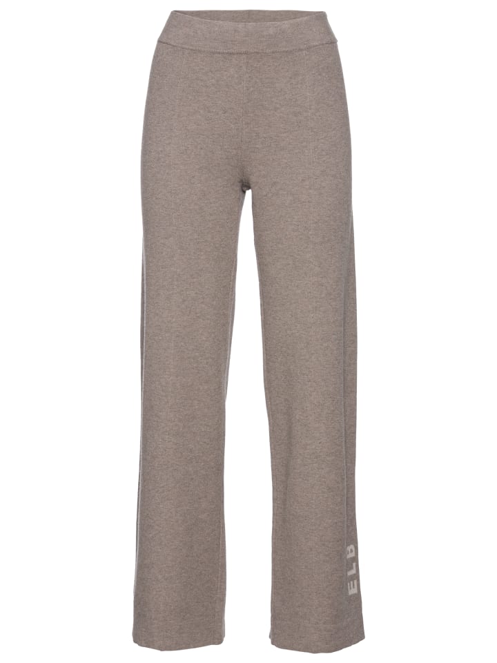 Strickhose in taupe