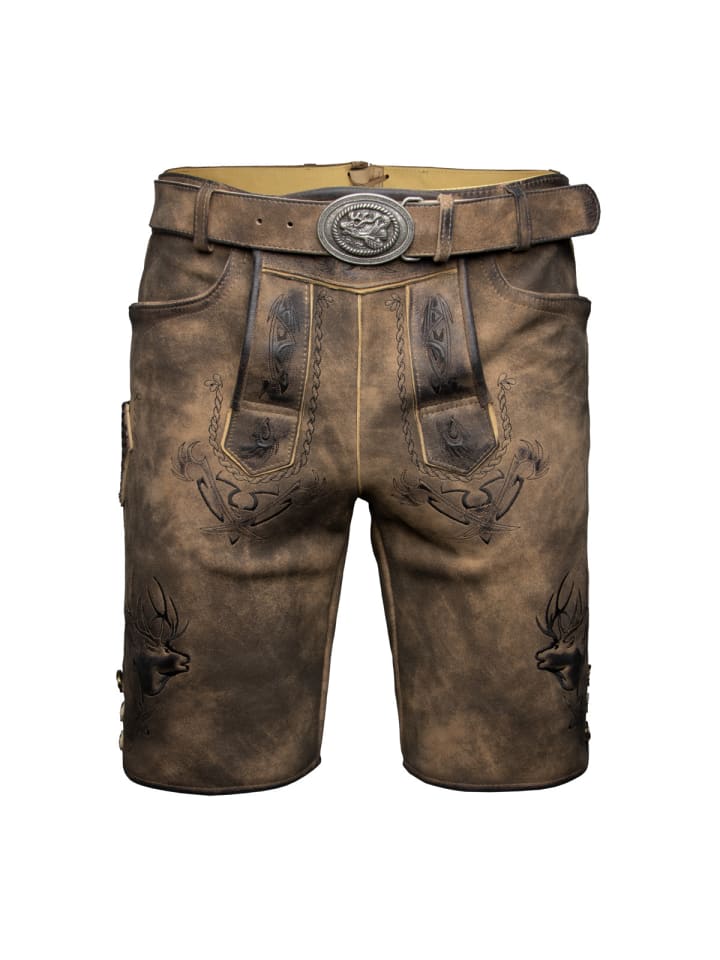 Lederhose Urgsee in braun