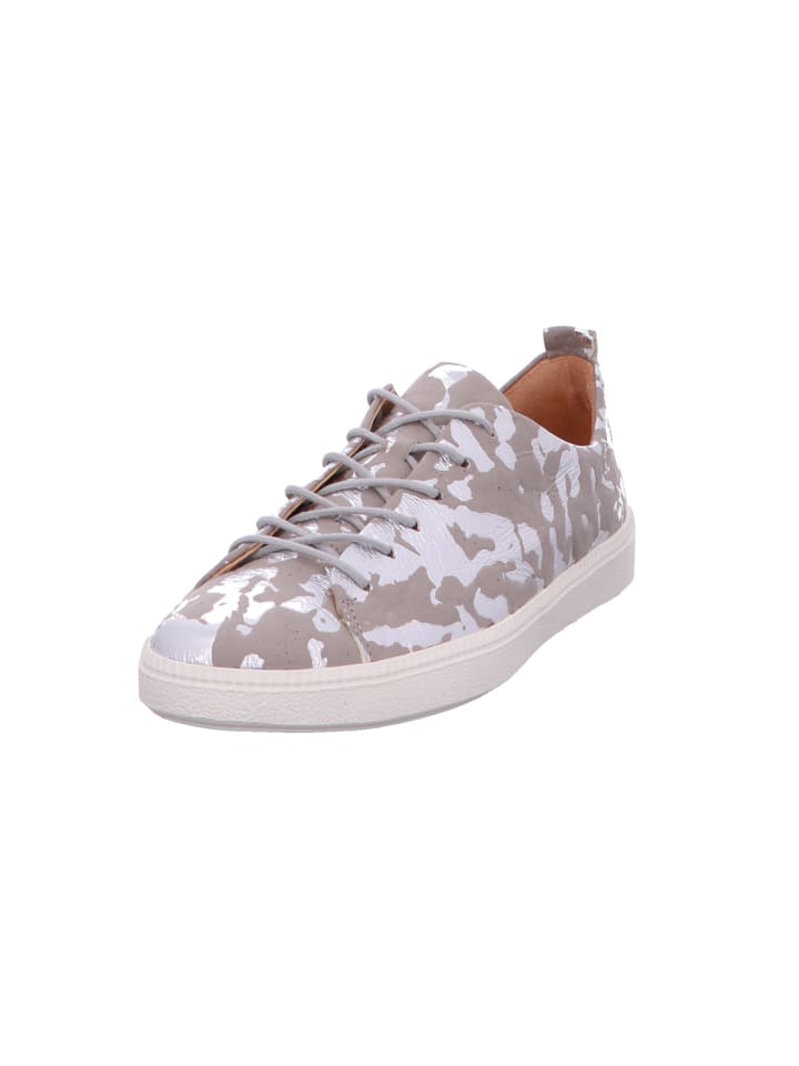 Schnürschuh in taupe