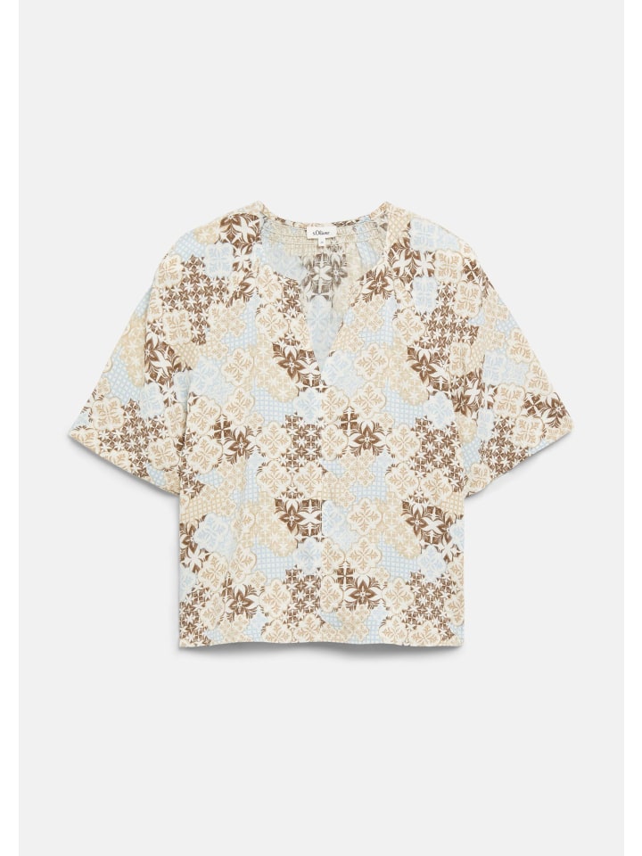 Bluse in 89A4_helles sand