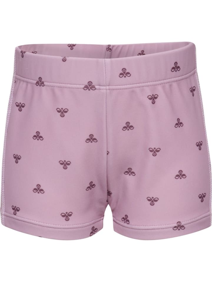 Sportshorts "Mini Bee Aop Swim Shorts" in Lila