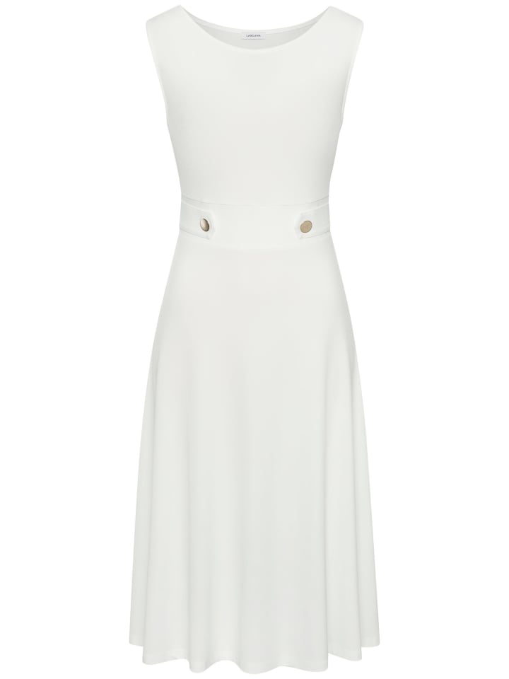Midikleid in weiß