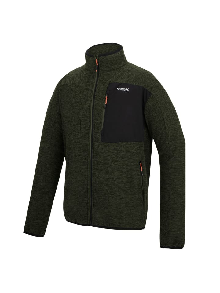 Strickfleecejacke Scaris in grün