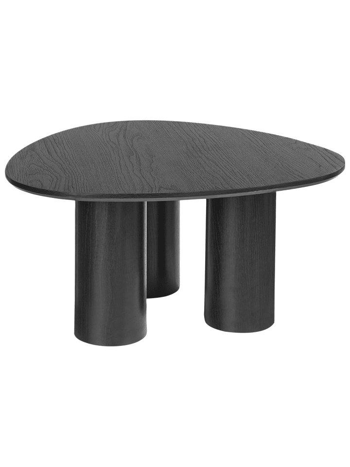 Couchtisch DACOMA in Schwarz - (W) 75 x (H) 36 x (L) 75 cm